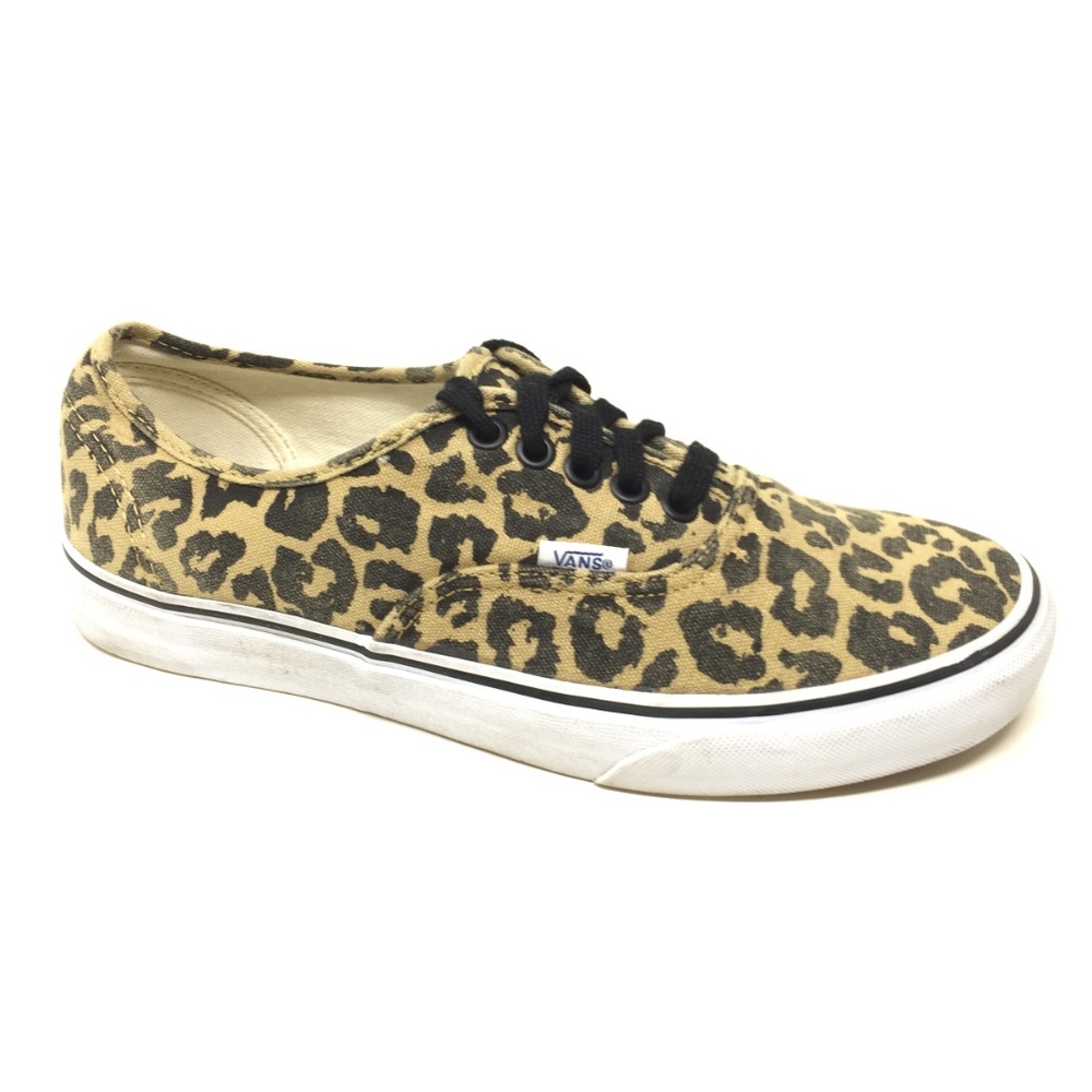 New Vans Van Doren Leopard Low Top Sneakers Sz 8 - Picture 2 of 8